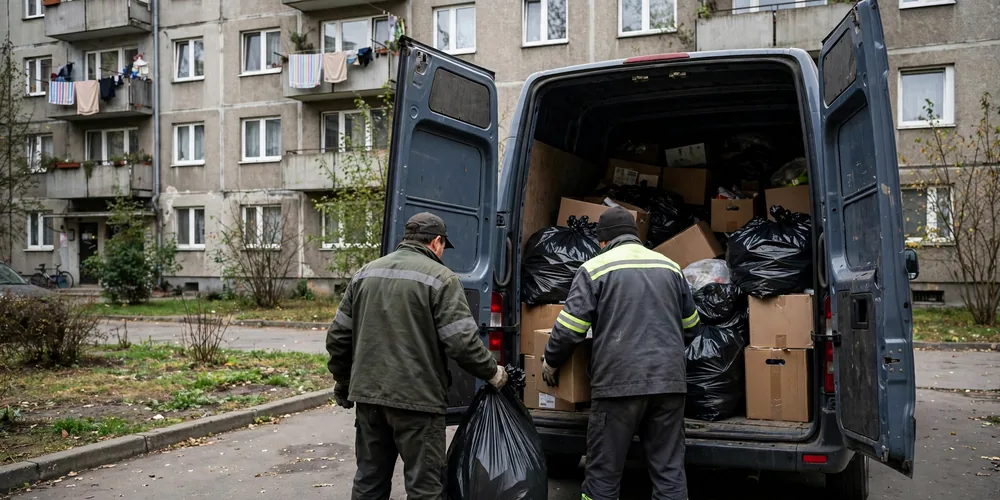 Odgracanie mieszkania kupionego ze wszystkim w środku