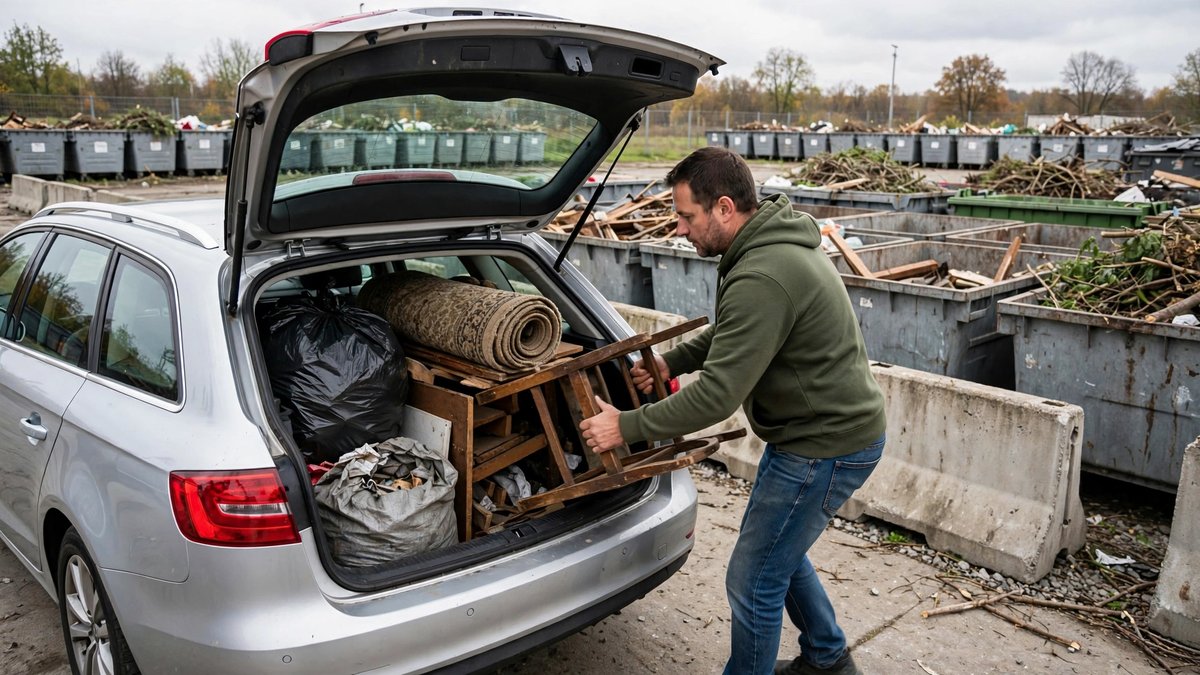 PSZOK — punkt selektywnego zbierania odpadów komunalnych, limity i zasady — zdjęcie 1