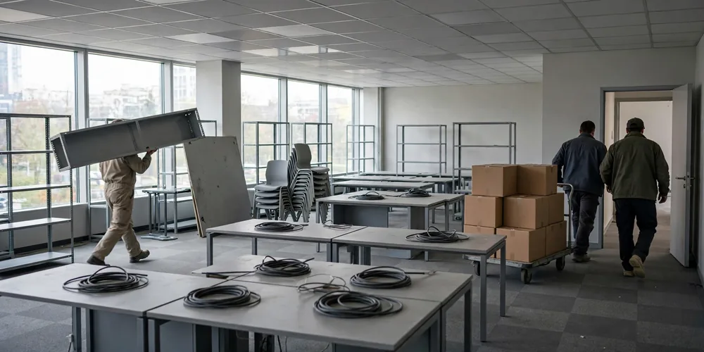 Przeprowadzki firm i biur Zgierz — pakowanie i załadunek dobytku podczas przeprowadzki