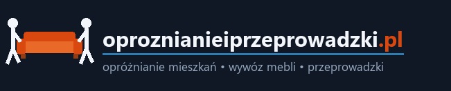 Opróżnianie i Przeprowadzki — opróżnianie mieszkań, wywóz mebli i przeprowadzki, logo firmy