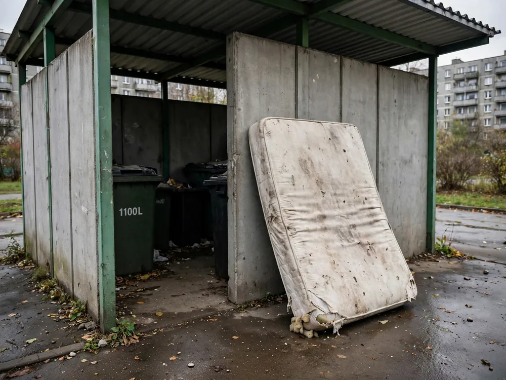 Wynoszenie gabarytu z piętra bez windy - Wywóz materaca w Łodzi